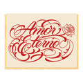 AMOR ETERNO RED GREETING CARD