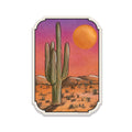 Cactus Sunset Sticker