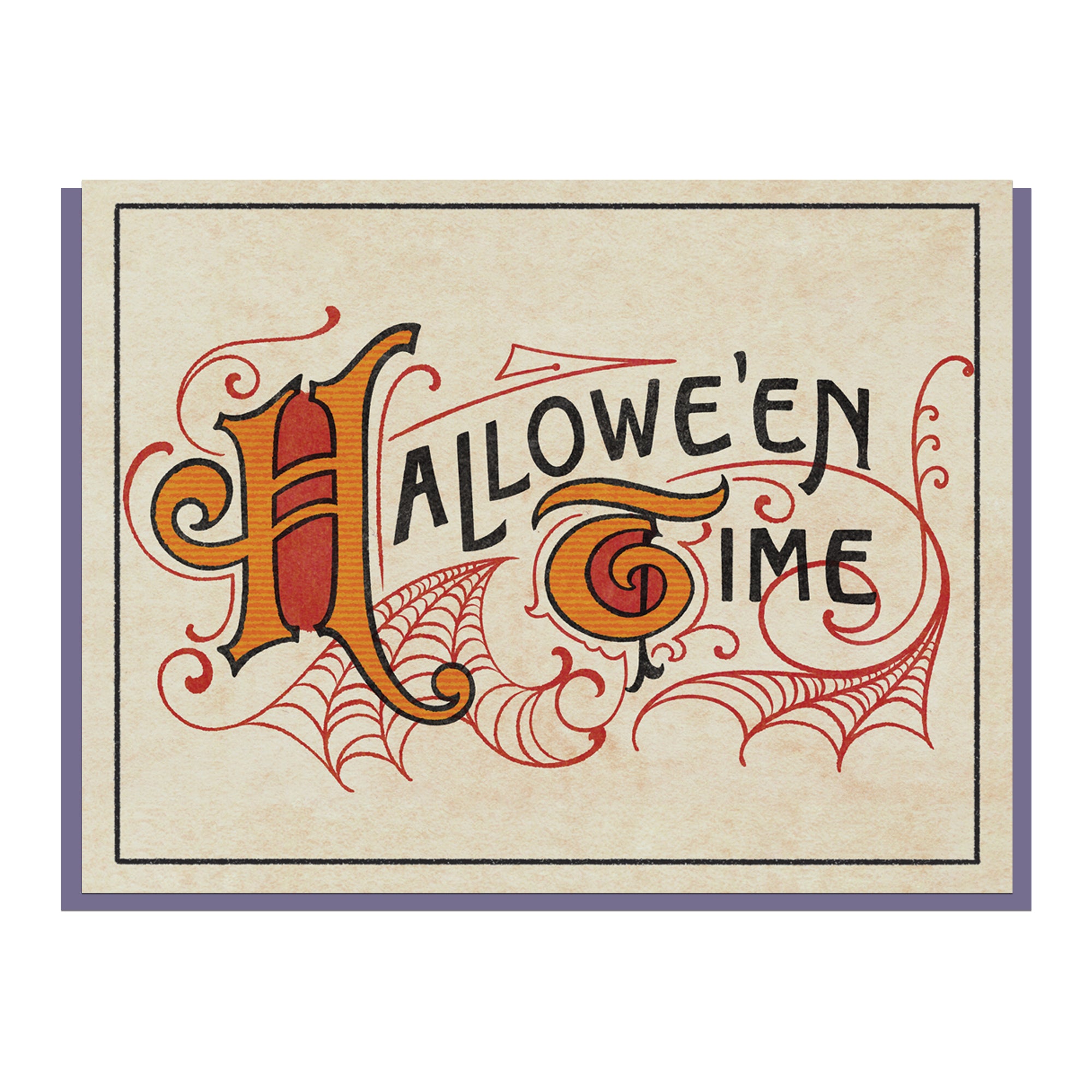 Halloween Time Greeting Card