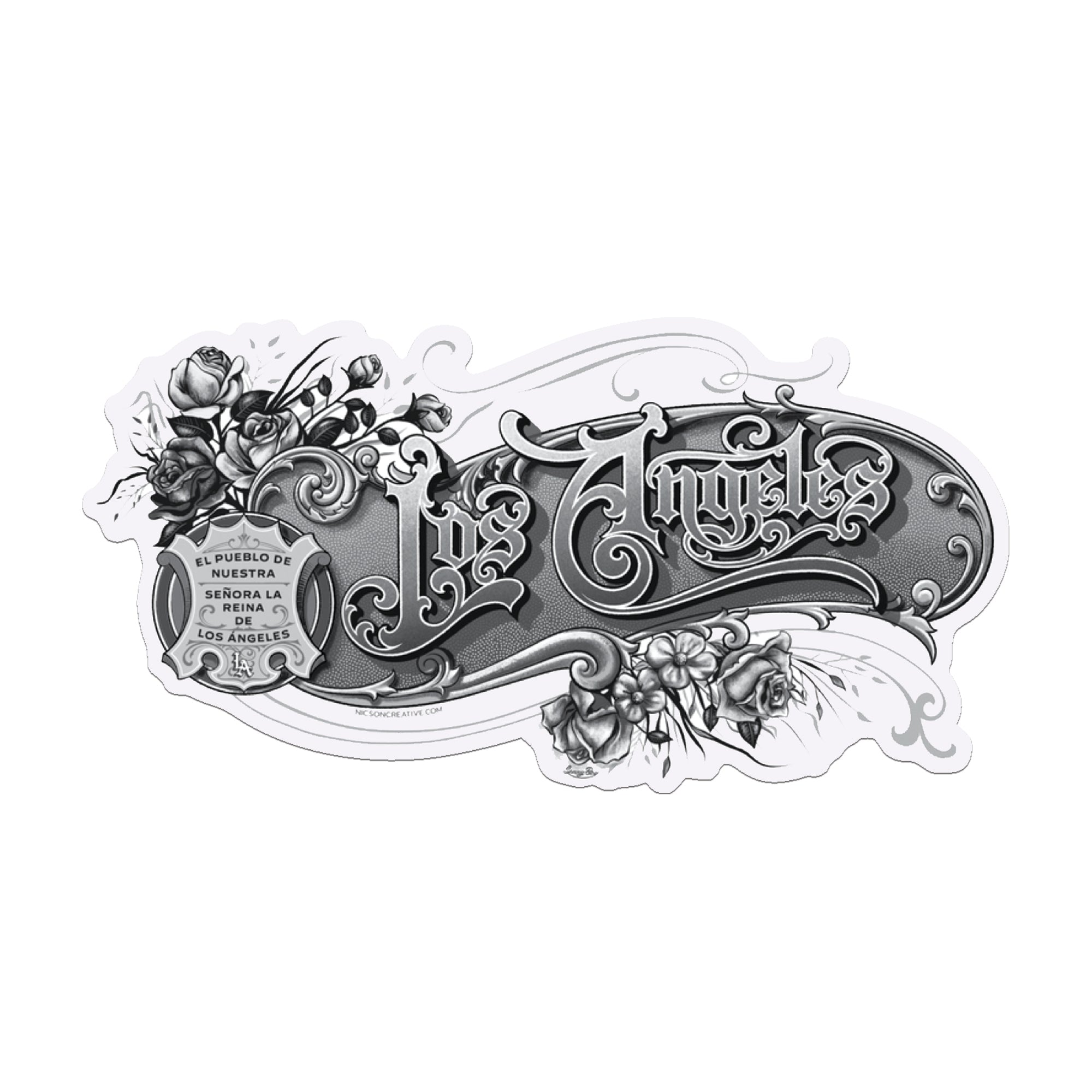 Los Angeles Ephemera Sticker