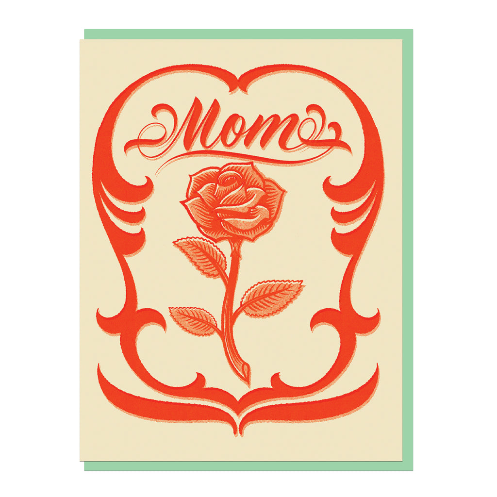 Mom Rose Greeting Card