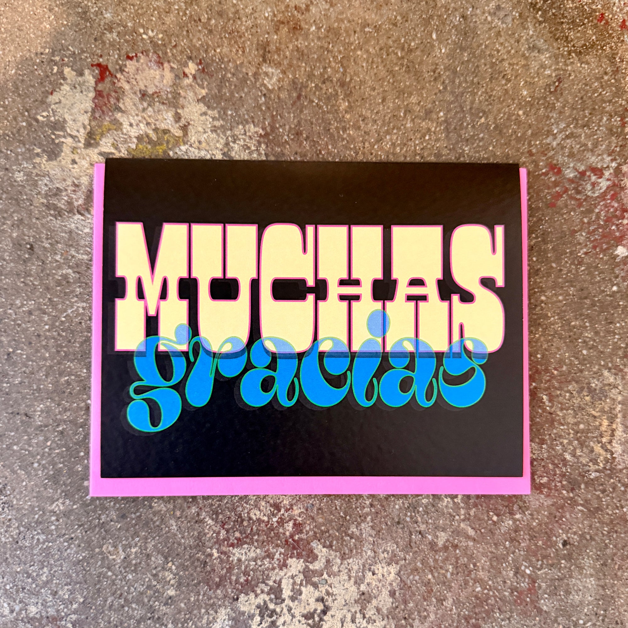 Muchas Gracias Greeting Card