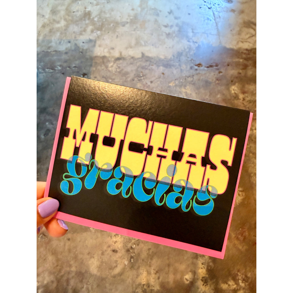 Muchas Gracias Greeting Card