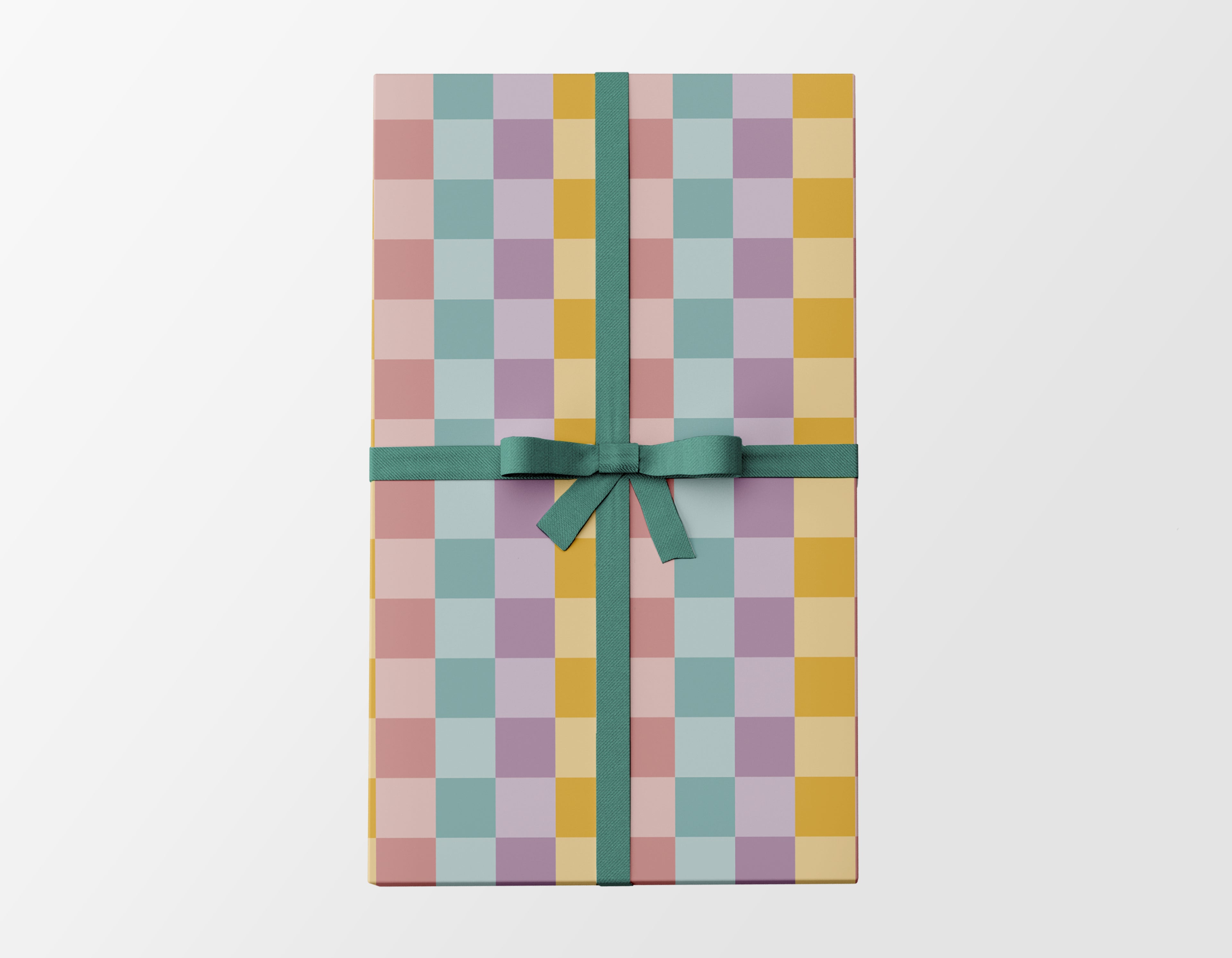 Multi Colored Checkered Wrapping Paper