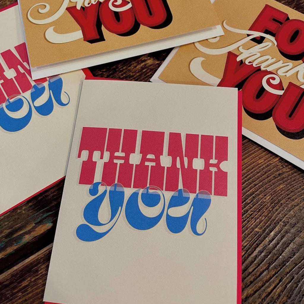 Thank You Overlay Greeting Card