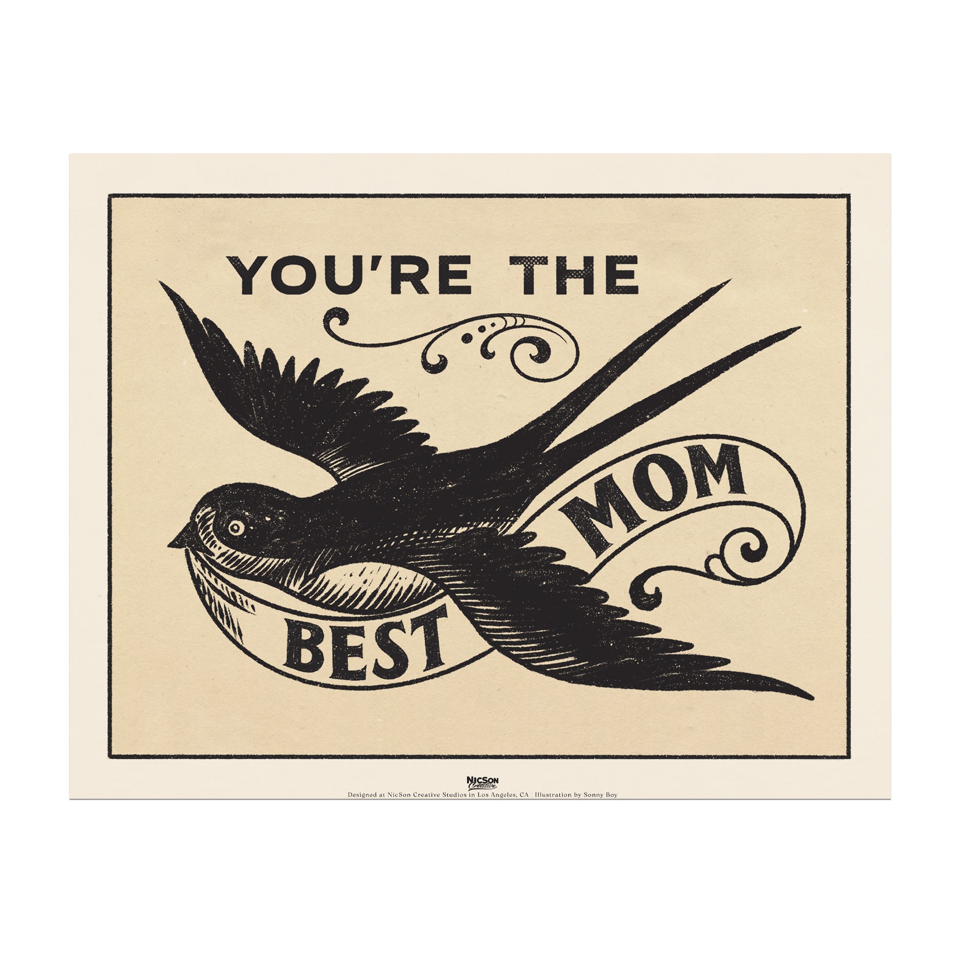 You're the Best Mom Mom Art Print