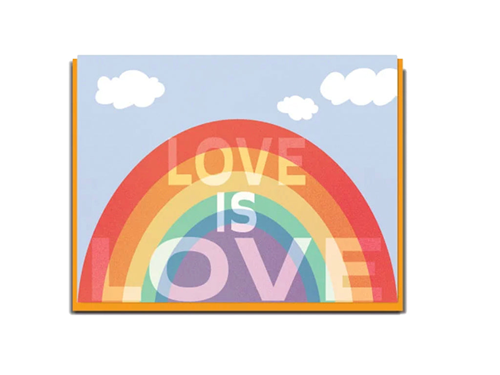 LOVE IS LOVE GREETING CARD