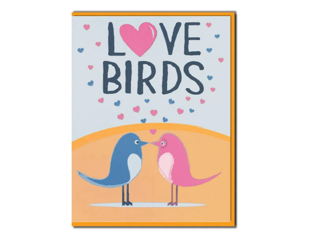 LOVE BIRDS GREETING CARDS